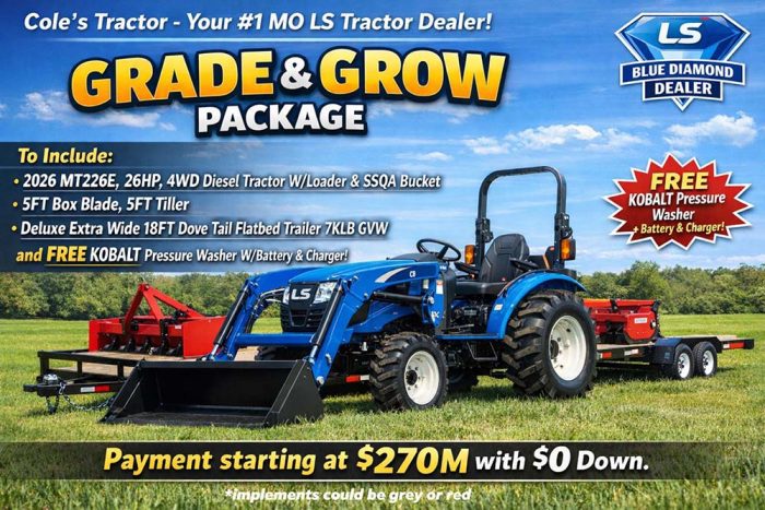 Grade and Grow Package