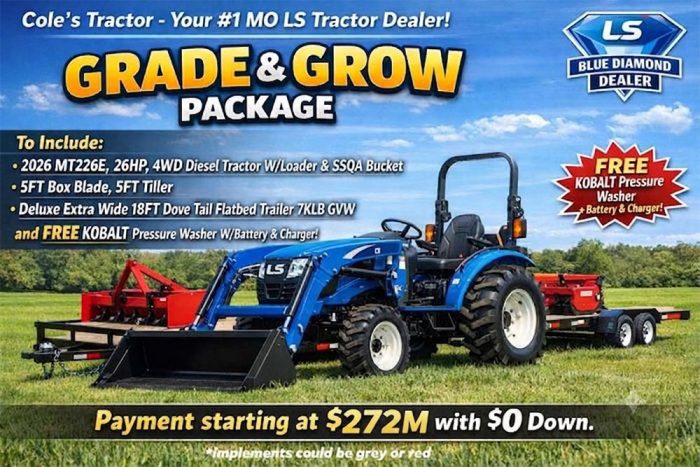 Grade and Grow Package July 2026